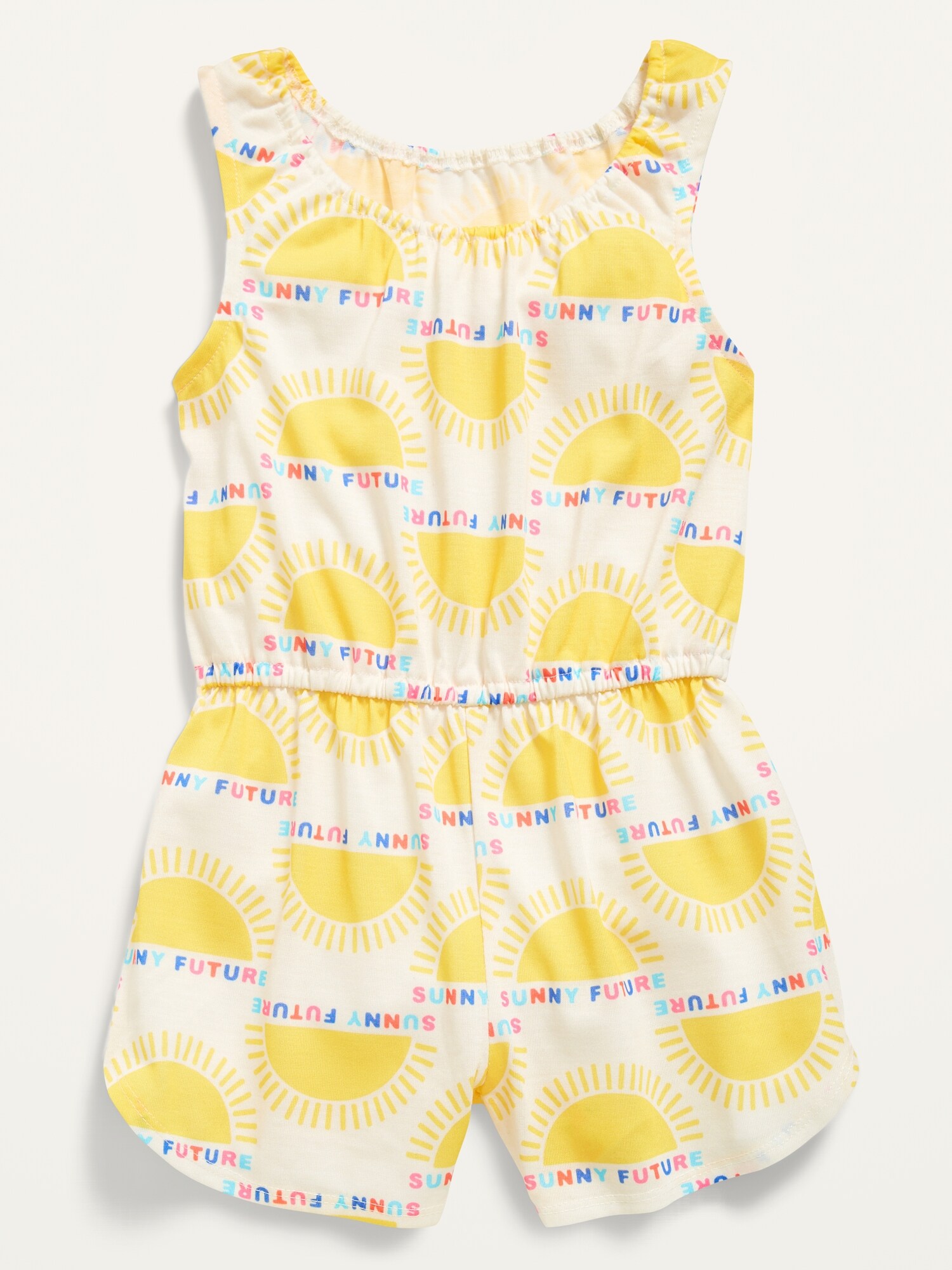 Sleeveless CinchedWaist Pajama Romper for Baby Old Navy