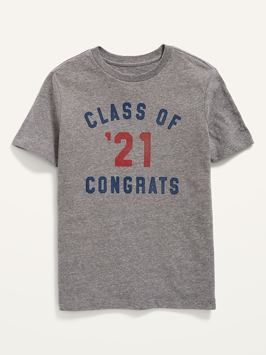 View large product image 1 of 2. "Class of '21" Graduation T-Shirt for Boys