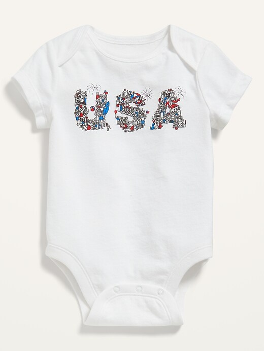 View large product image 1 of 2. Matching Graphic Bodysuit for Baby