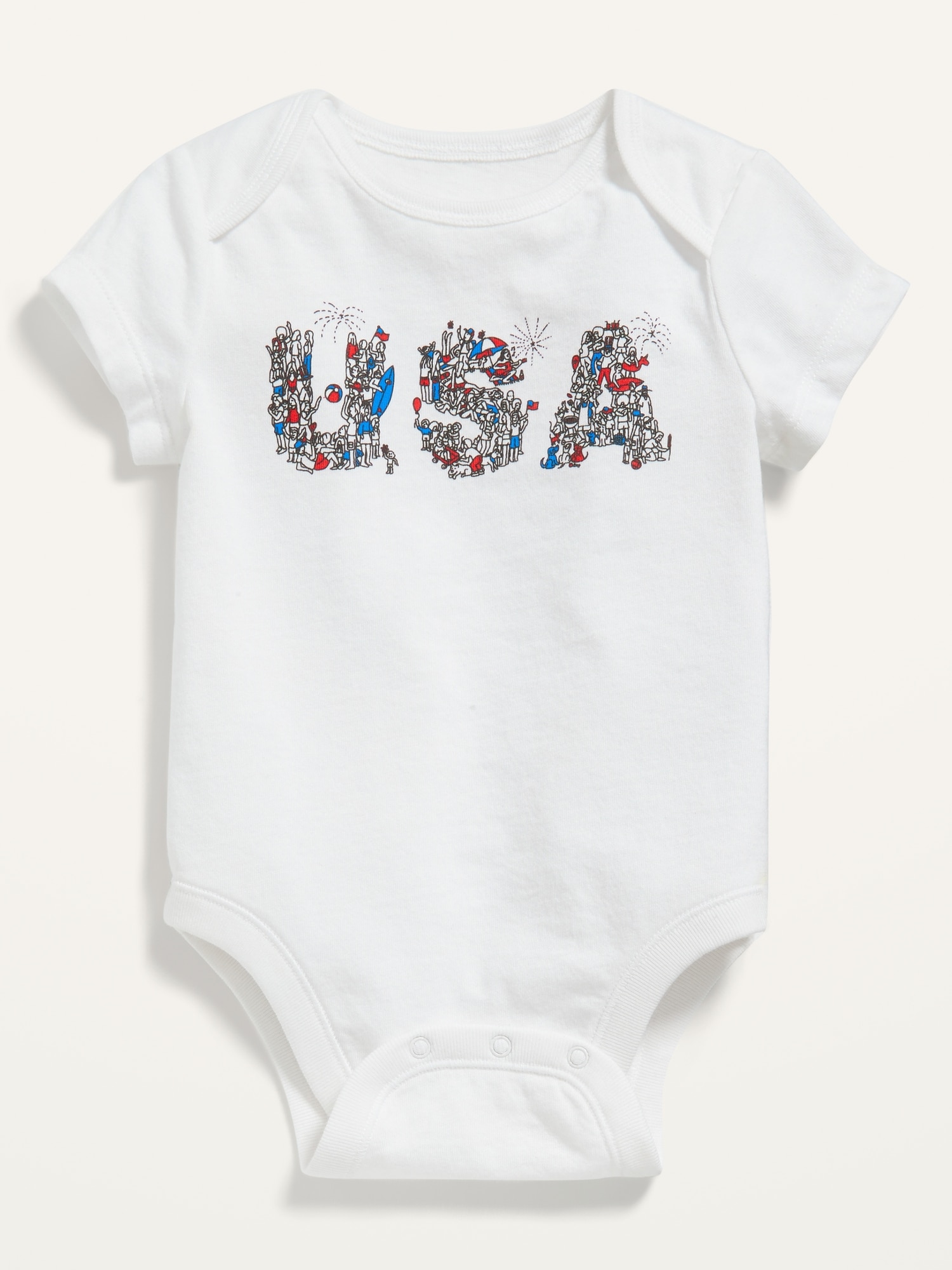 Matching Graphic Bodysuit for Baby