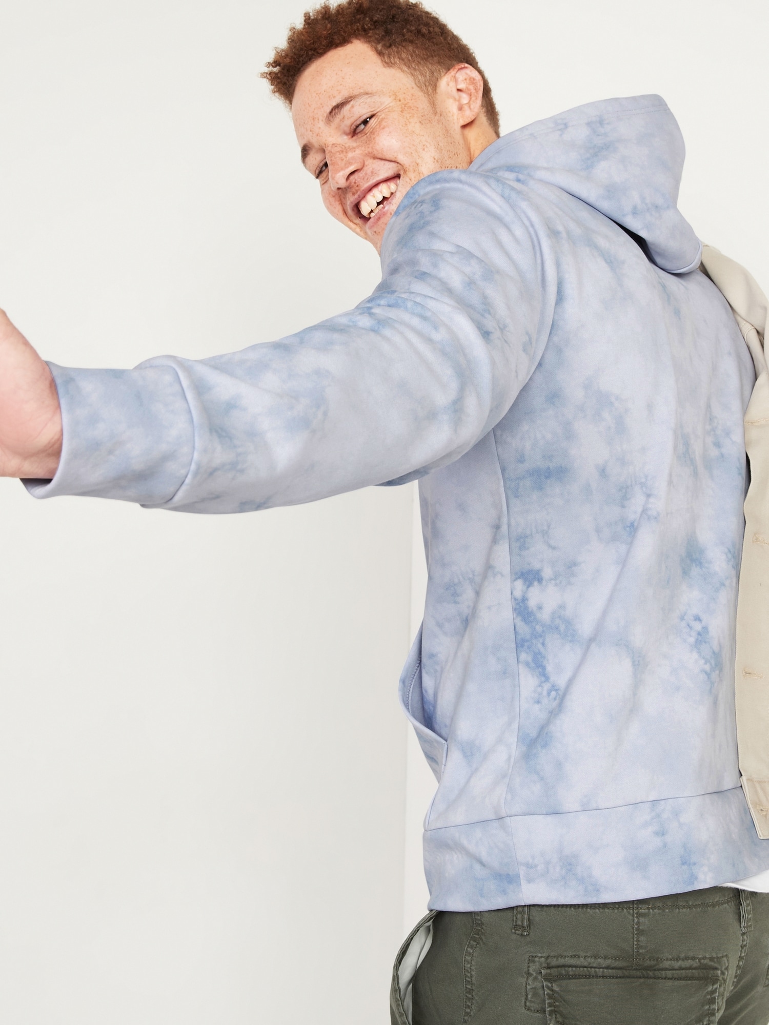 Tie-Dyed Pullover Hoodie for Men | Old Navy