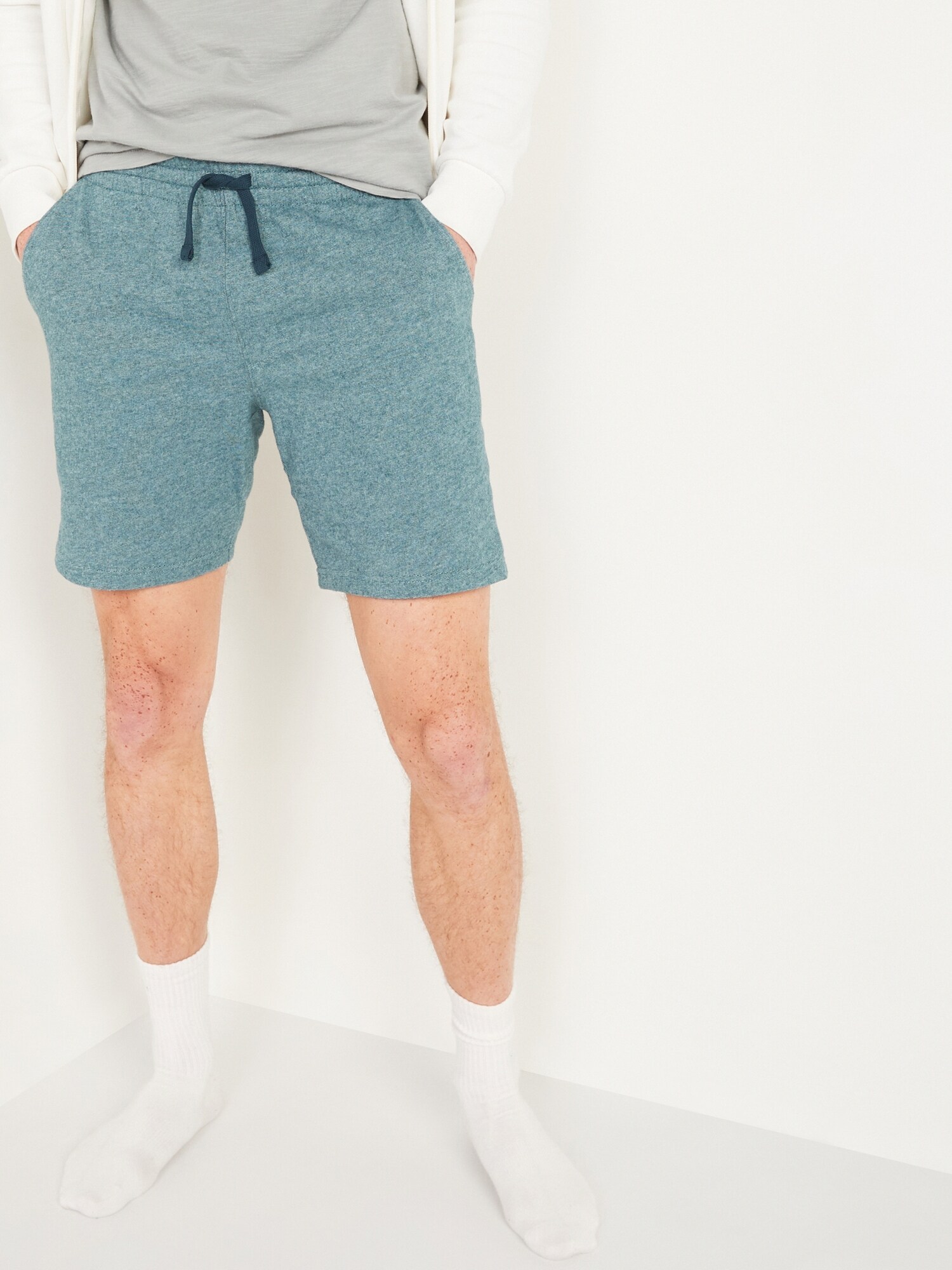 Jersey knit pajama shorts Clearance