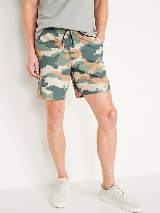 Old Navy Go-Dry Shade Hybrid Jogger Shorts for Men -- 9-inch inseam. 1