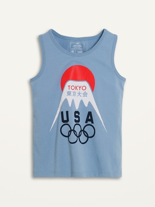 View large product image 1 of 1. Team USA Graphic Tank Top for Toddler Boys