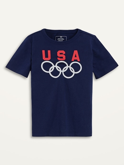View large product image 1 of 1. Team USA Graphic Tee for Toddler Boys
