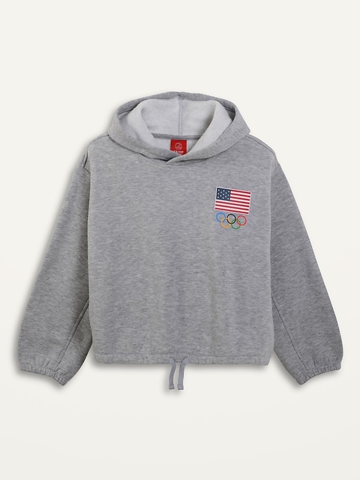 View large product image 1 of 2. Team USA Pullover Hoodie for Girls