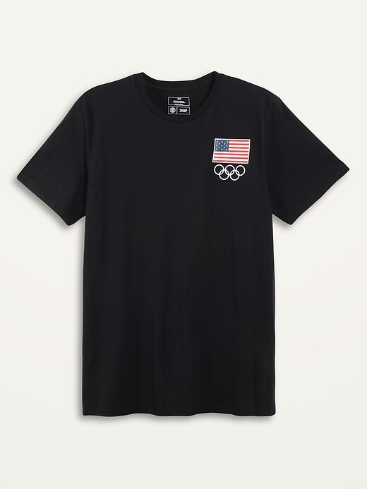 Team USA 2021 Summer Games Vintage T-Shirt - Unisex Relaxed Fit, 100% Combed Cotton, Pre-Shrunk - View #3