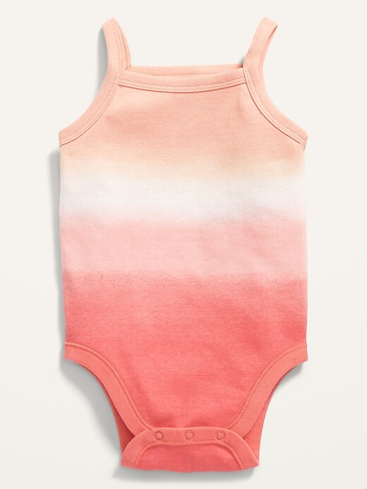 View large product image 1 of 1. Unisex Printed Sleeveless Bodysuit for Baby