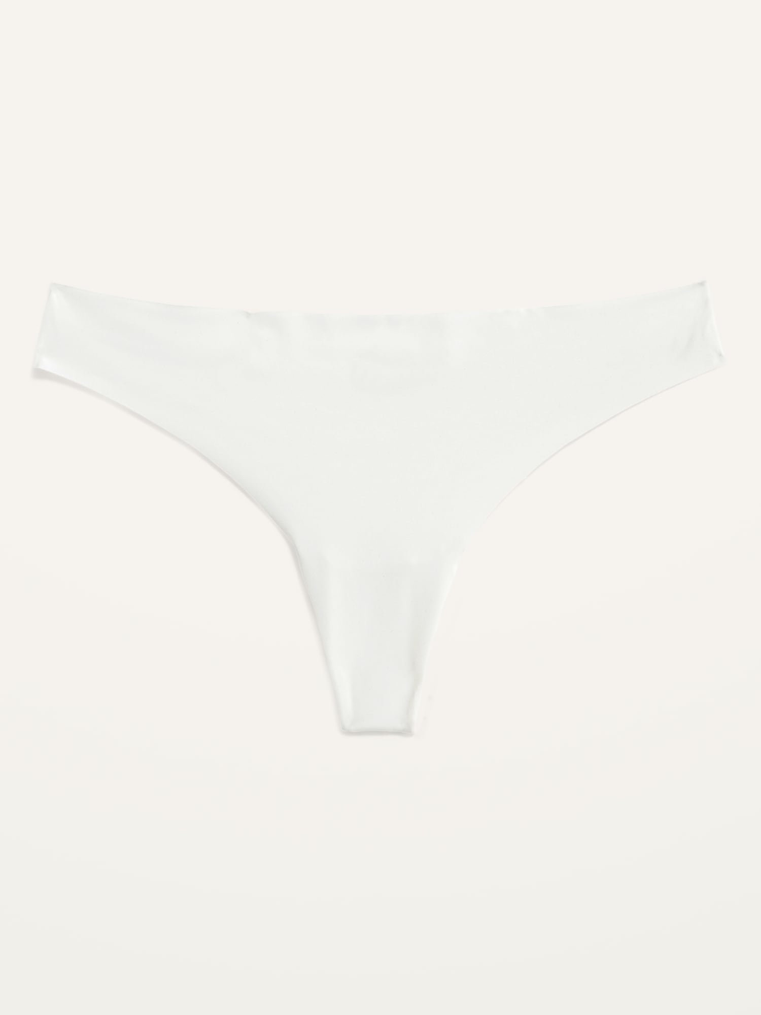 Soft-Knit No-Show Thong Underwear for Women