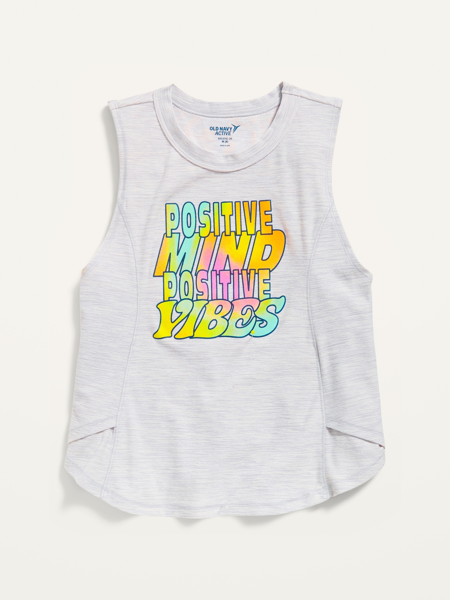 Breathe ON Side-Wrap Tank Top for Girls | Old Navy