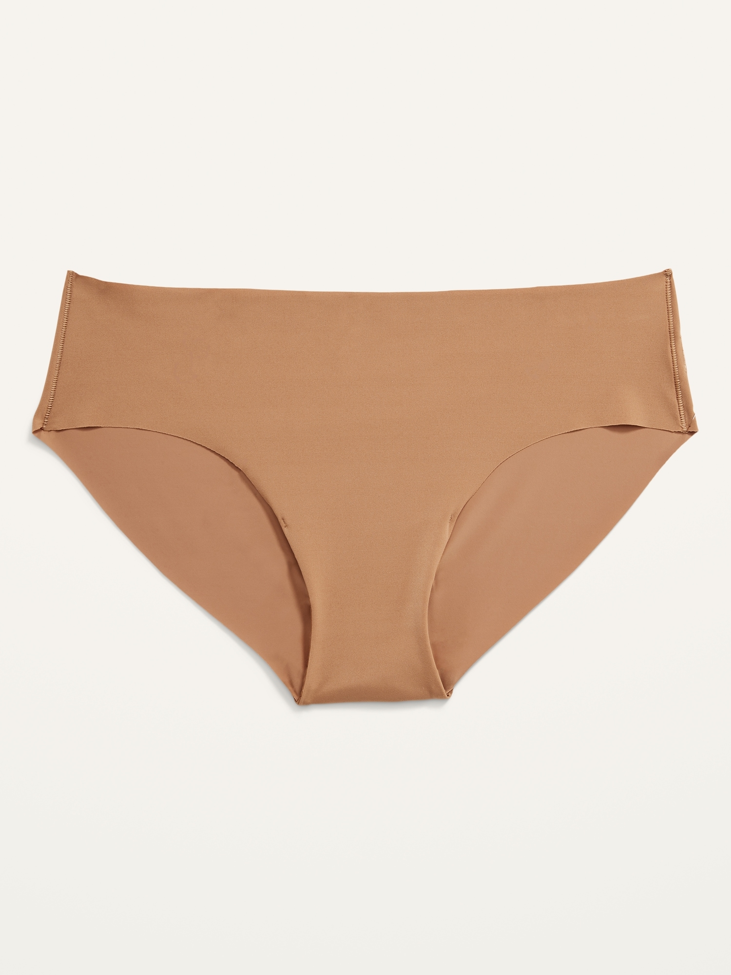 Old Navy Soft-Knit No-Show Hipster Underwear for Women brown. 1