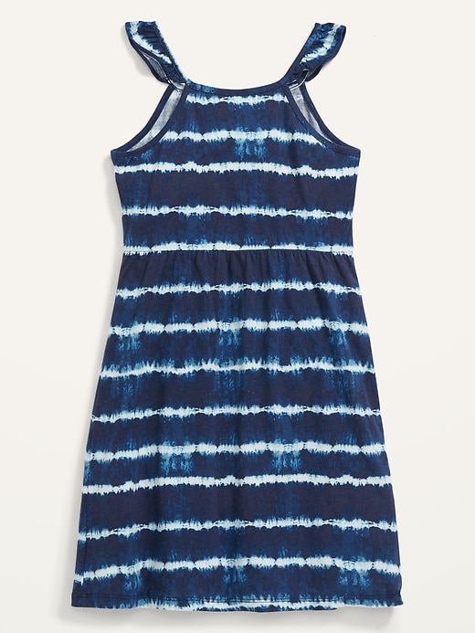 View large product image 2 of 2. Sleeveless Halter Jersey Dress for Girls