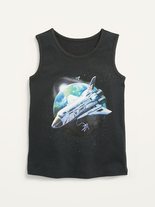 View large product image 1 of 1. Unisex Graphic Tank Top for Toddler