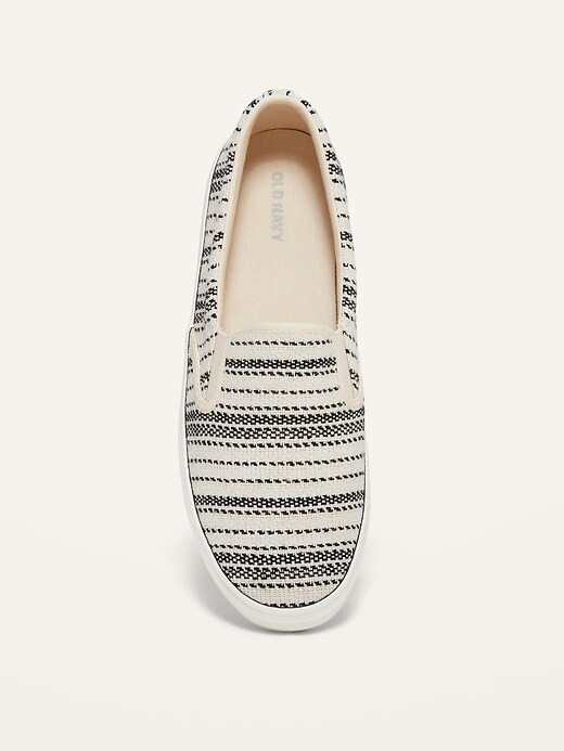 Image number 2 showing, Striped Slip-On Sneakers