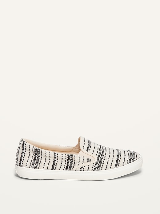 Image number 4 showing, Striped Slip-On Sneakers