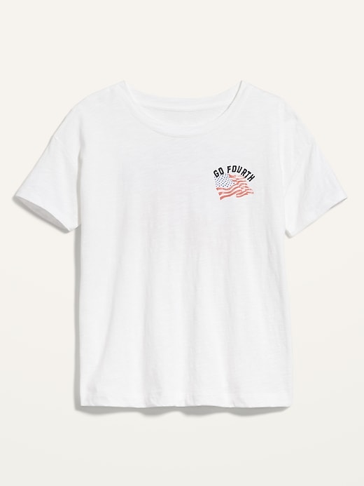 Image number 4 showing, Loose Americana Graphic Easy T-Shirt