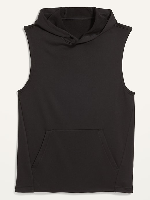 Image number 4 showing, Go-Dry French Terry Sleeveless Pullover Hoodie