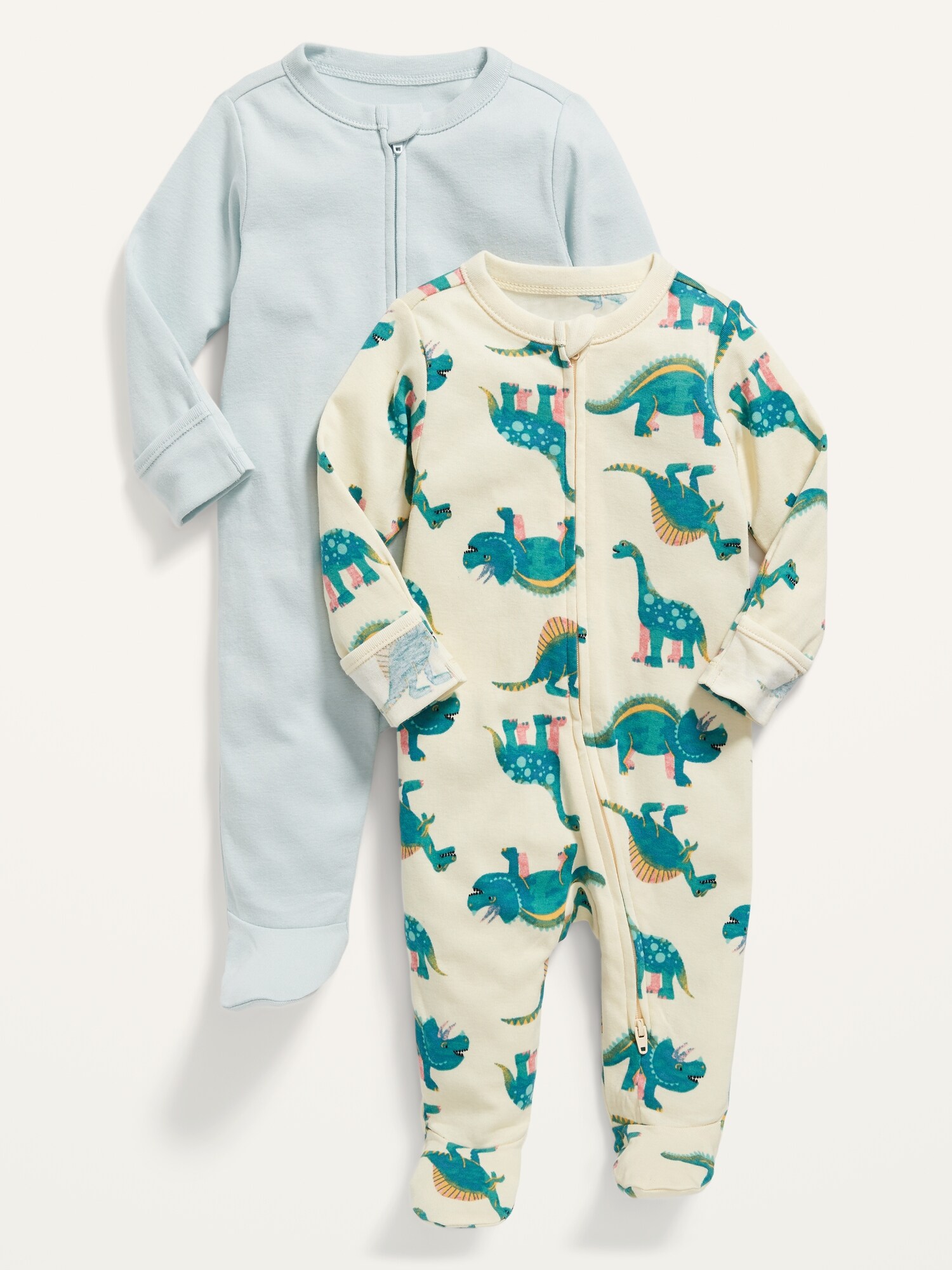Sleep & Play Footed One-Piece 2-Pack for Baby