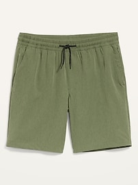 View large product image 3 of 3. StretchTech Go-Dry Shade Jogger Shorts -- 9-inch inseam