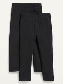 Image number 1 showing, 2-Pack Full-Length Leggings for Toddler Girls
