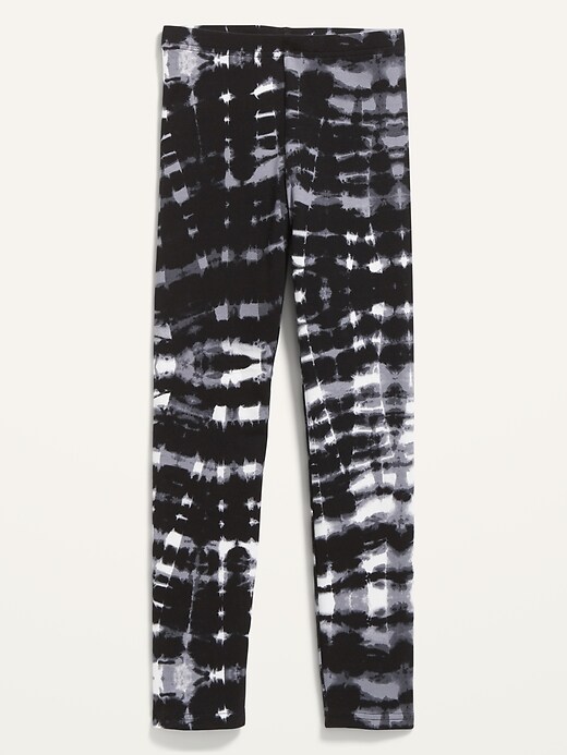 View large product image 1 of 1. Built-In Tough Full-Length Jersey Leggings for Girls