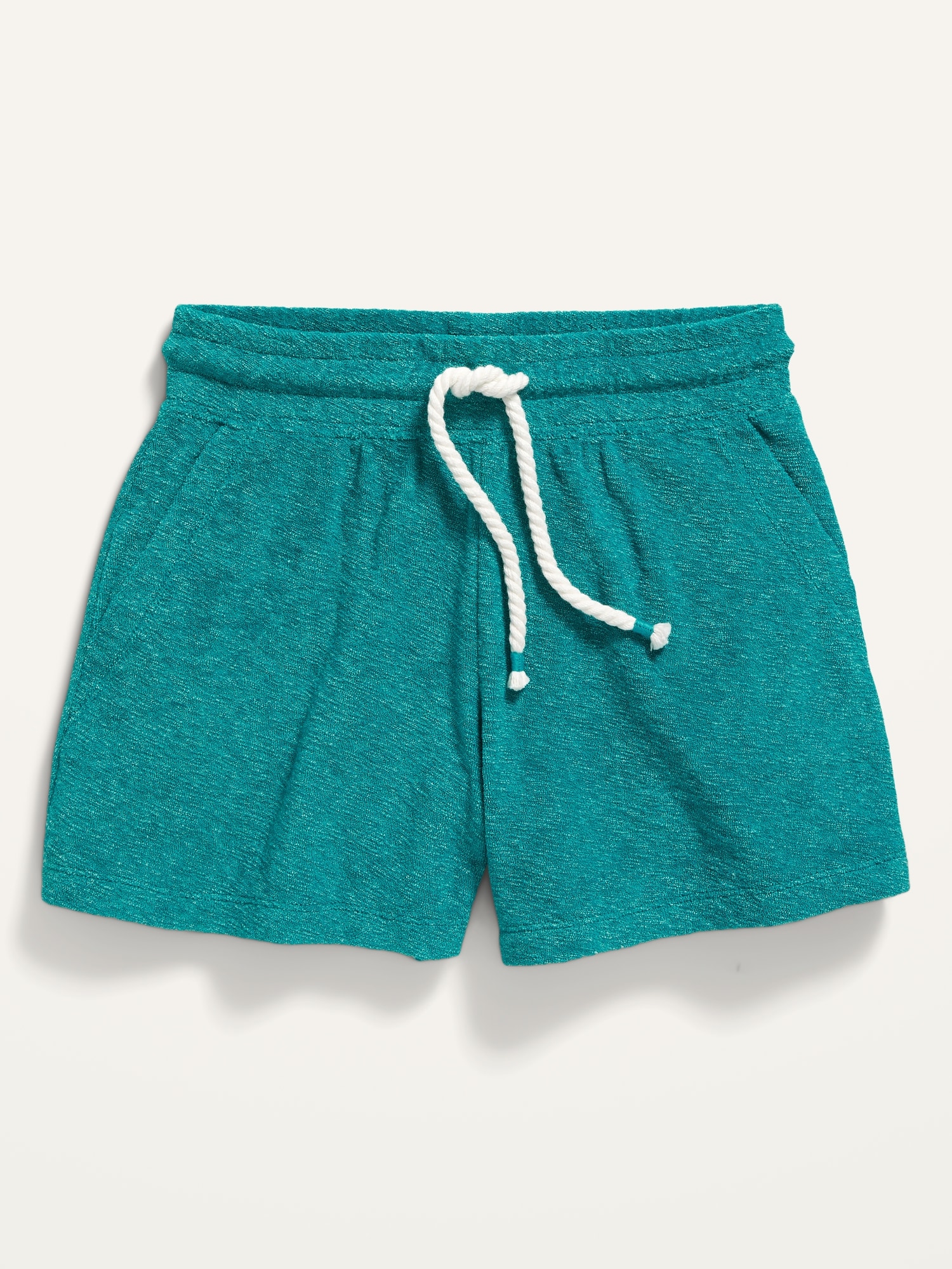 Loop-Terry Midi Shorts for Girls