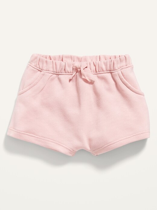 View large product image 1 of 2. Solid French Terry Shorts for Baby