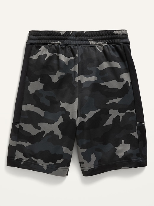 View large product image 2 of 2. Go-Dry French Terry Performance Shorts For Boys