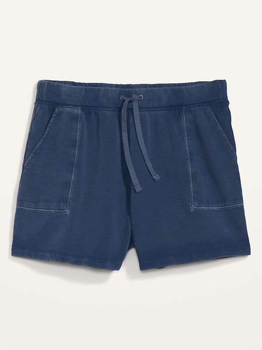 Image number 4 showing, Vintage Mineral-Dyed Plus-Size Utility Shorts -- 3.5-inch inseam