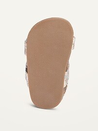 View large product image 4 of 4. Double-Strap Glitter Sandals for Baby
