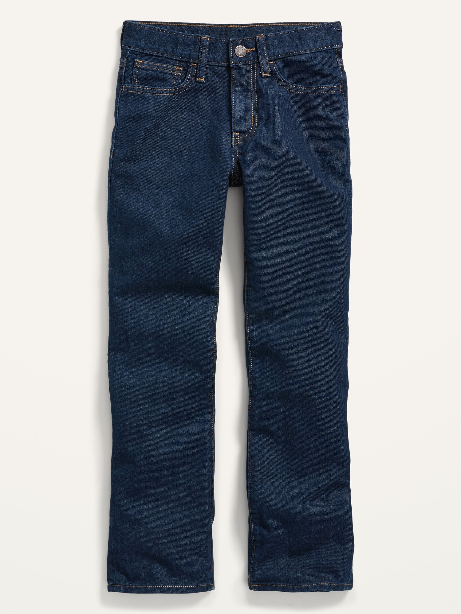 Relaxed Straight Non-Stretch Jeans for Boys