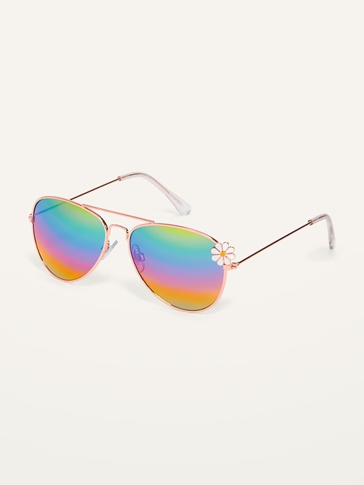 View large product image 1 of 1. Aviator Sunglasses for Girls