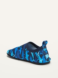 View large product image 3 of 4. Unisex Shark-Print Swim Shoes for Baby