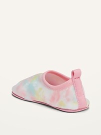 View large product image 3 of 4. Unisex Tie-Dye Swim Shoes for Baby