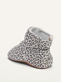 View large product image 3 of 4. Unisex Cozy Secure-Close Booties for Baby