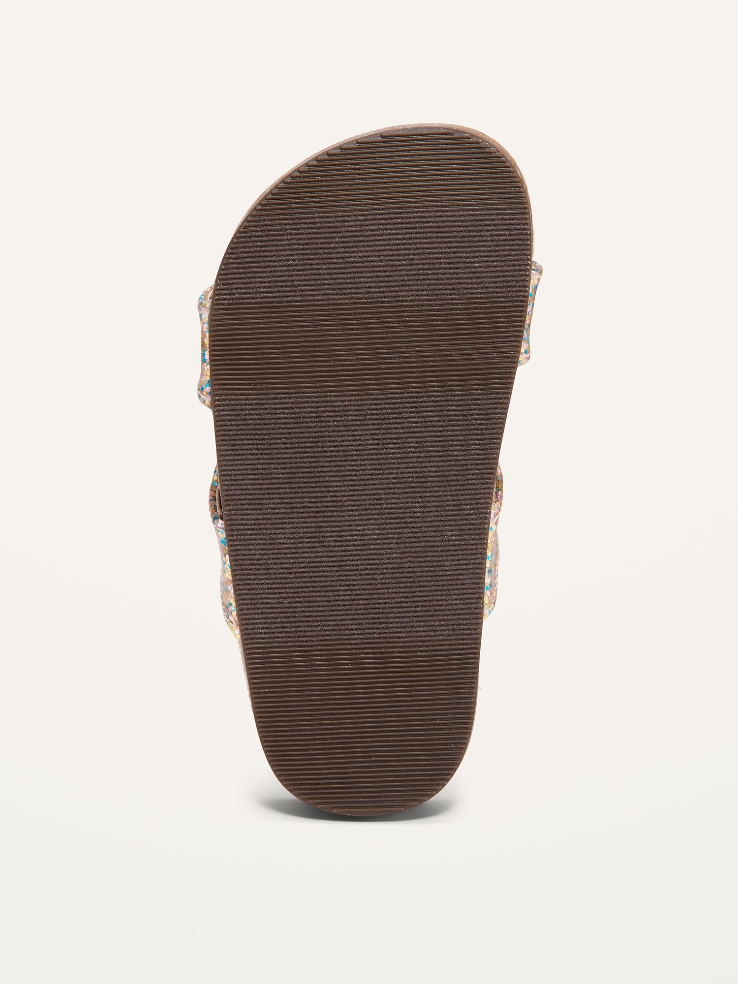 Multi-Glitter Double-Strap Sandals for Toddler Girls | Old Navy