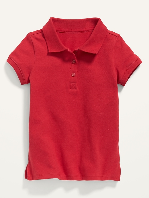 View large product image 1 of 1. School Uniform Shirt for Toddler Girls