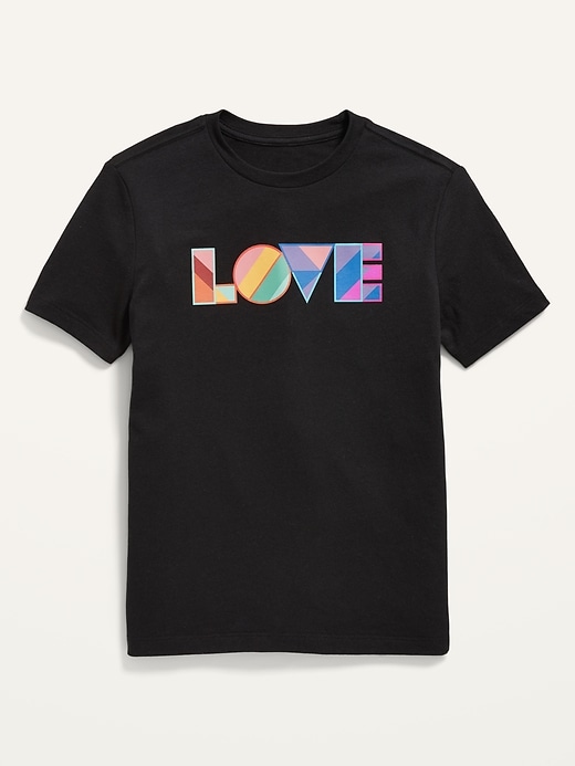 View large product image 1 of 1. Matching Pride Graphic T-Shirt for Kids