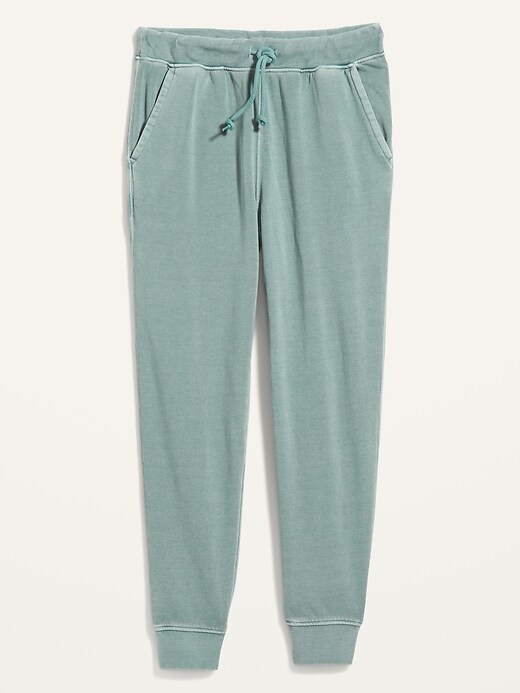 View large product image 1 of 2. Gender-Neutral Tapered Garment-Dyed Vintage Street Jogger Sweatpants for Adults