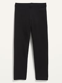 Image number 1 showing, Short Crop Jersey Leggings for Girls