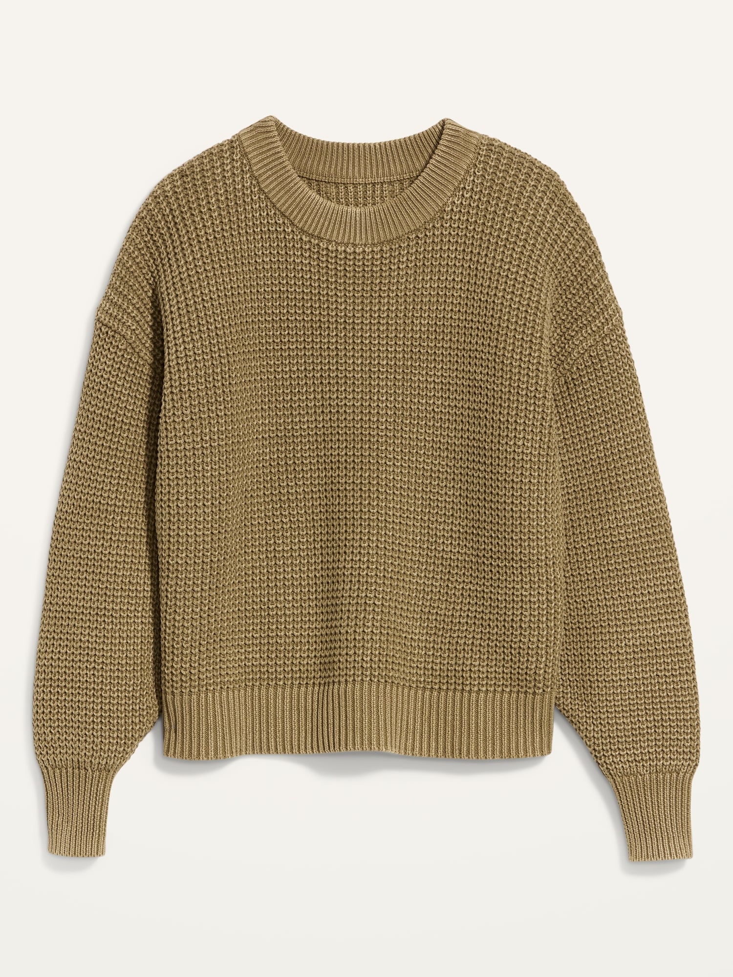 Acid-Wash Shaker-Stitch Sweater for Women | Old Navy