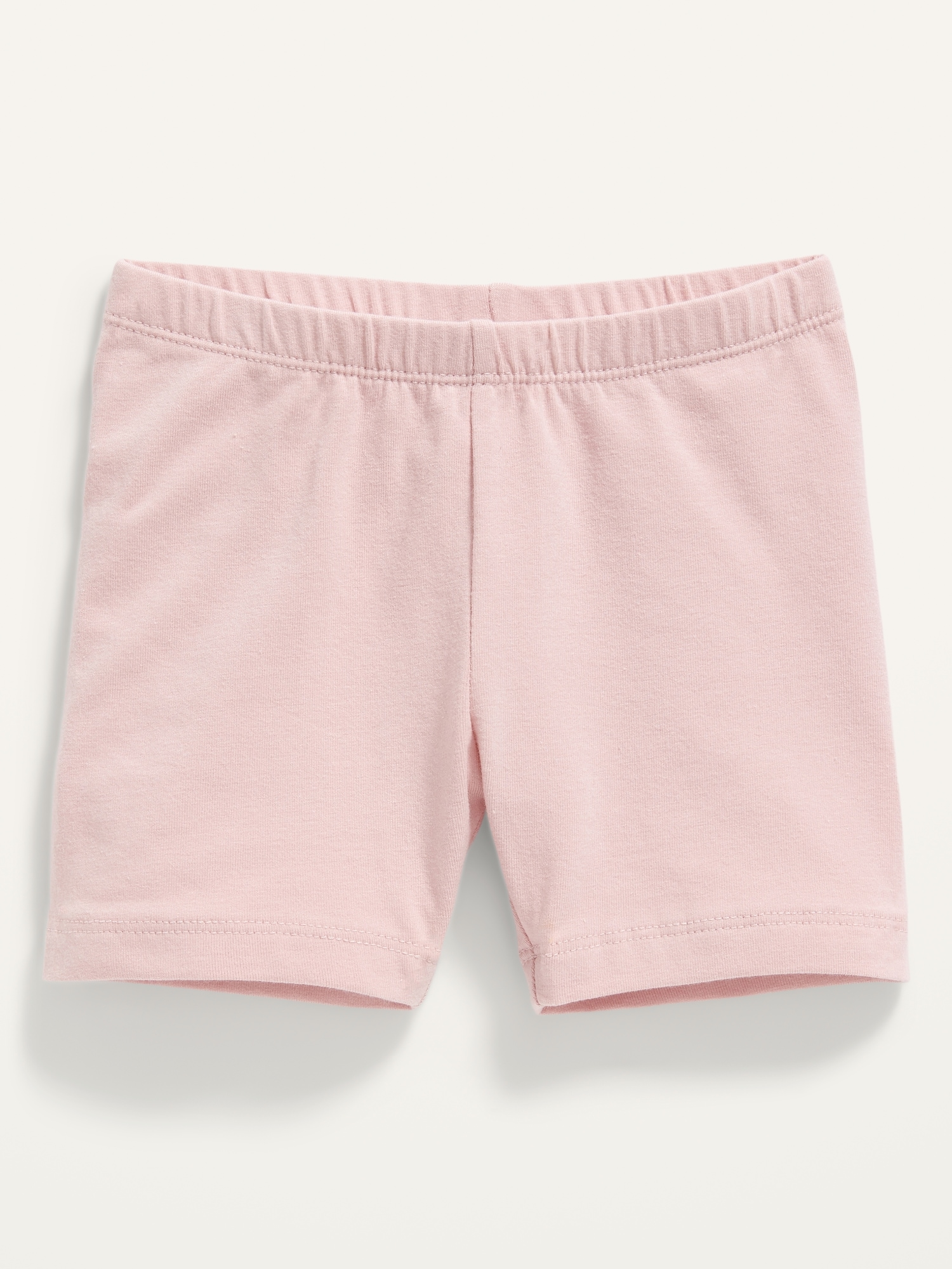Old Navy Jersey Biker Shorts for Toddler Girls pink. 1