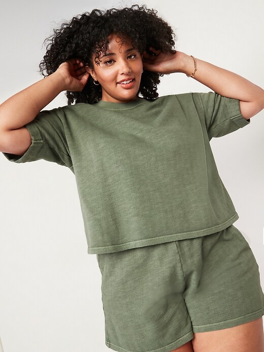 old navy cali fleece shorts