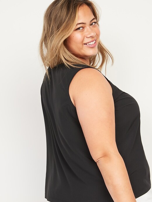 Image number 2 showing, StretchTech Crop Plus-Size Tank Top