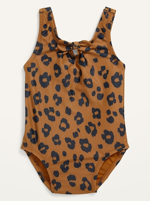 View large product image 1 of 2. Tie-Front One-Piece Swimsuit for Baby