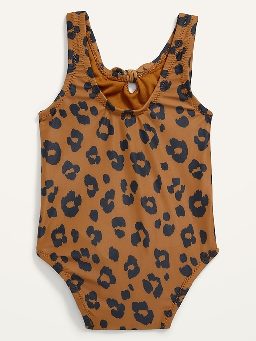 View large product image 2 of 2. Tie-Front One-Piece Swimsuit for Baby