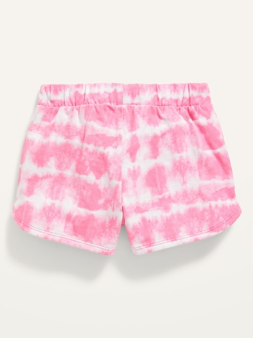 View large product image 2 of 2. Printed Jersey Cheer Shorts for Toddler Girls