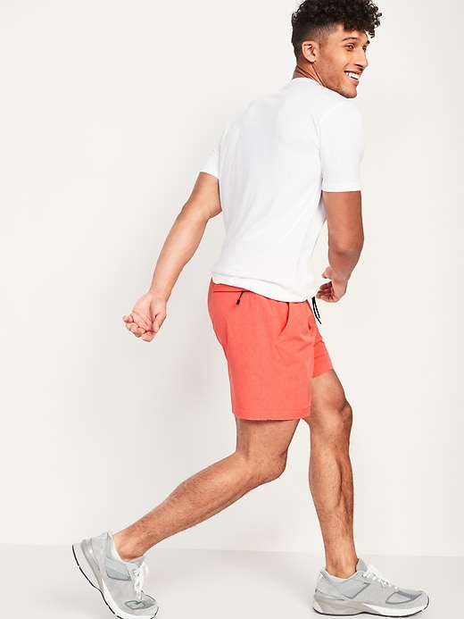 View large product image 2 of 3. StretchTech Go-Dry Shade Jogger Shorts -- 7-inch inseam
