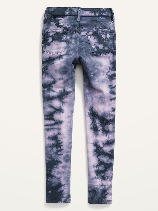 View large product image 2 of 2. Ballering 360° Stretch Tie-Dye Jeggings for Girls