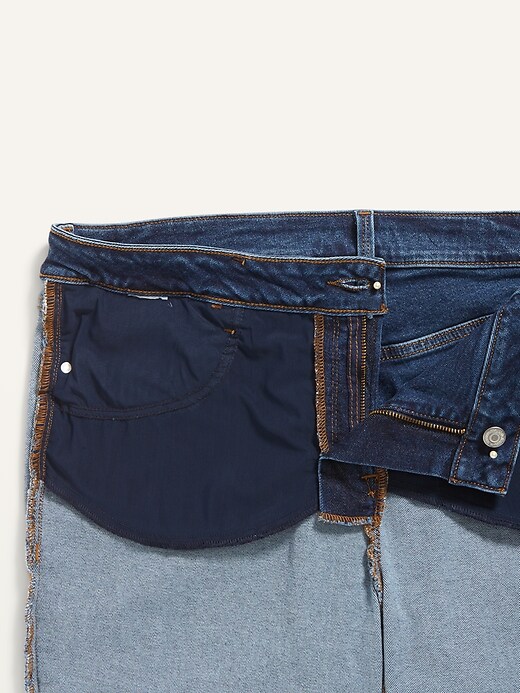 Image number 4 showing, High-Waisted Secret-Smooth Pockets Rockstar Super Skinny Plus-Size Jeans
